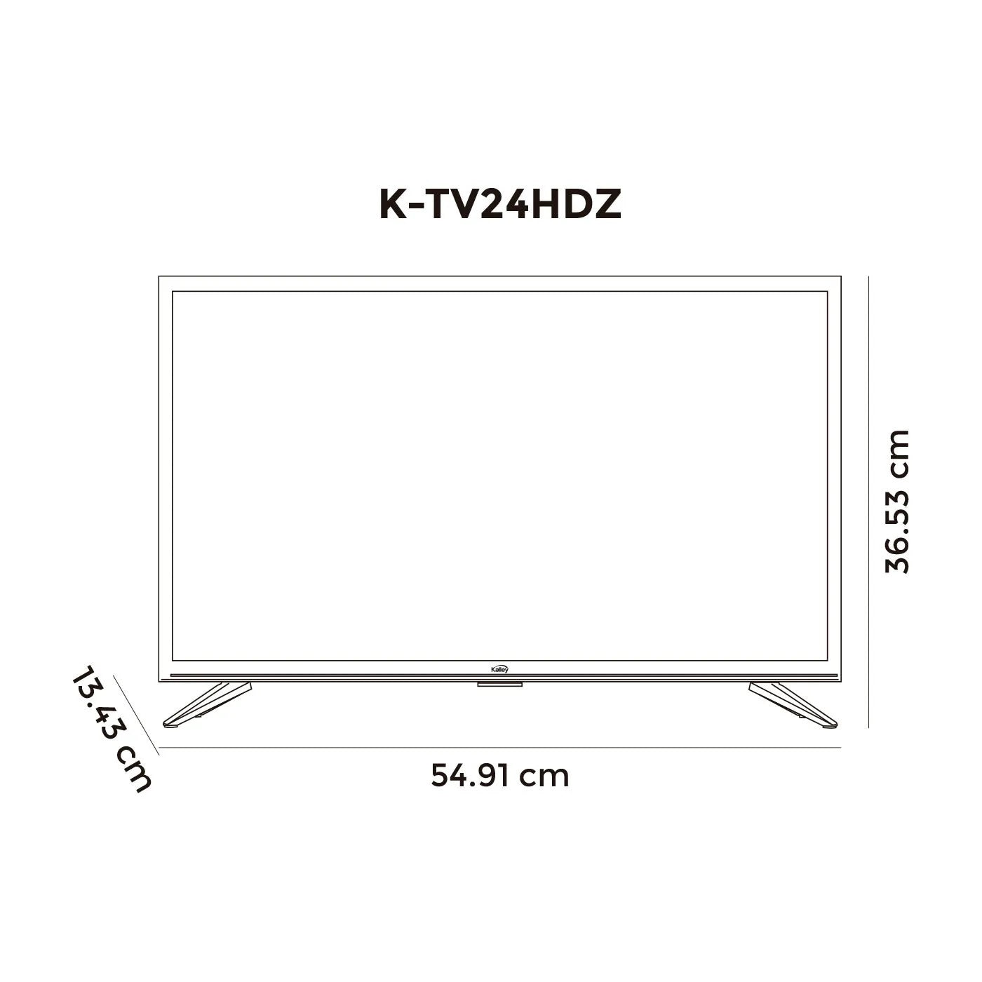 Tv Kalley 24" K-Tv24Hdz Hd Led Tv