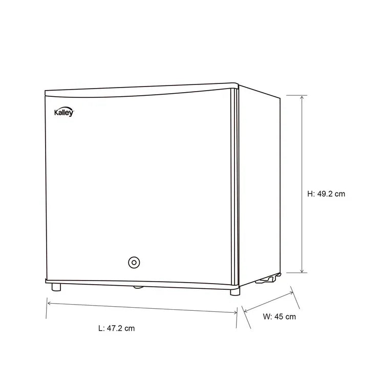 Minibar Kalley Frost K-MB43G 43 Litros Gris