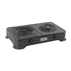 Cocineta ABBA 2 puestos eléctrica SE200-1 Gris moteado