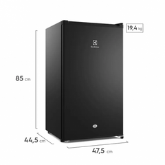 Minibar Electrolux Frost Una Puerta 90 Litros ERD090G3HWB Negro