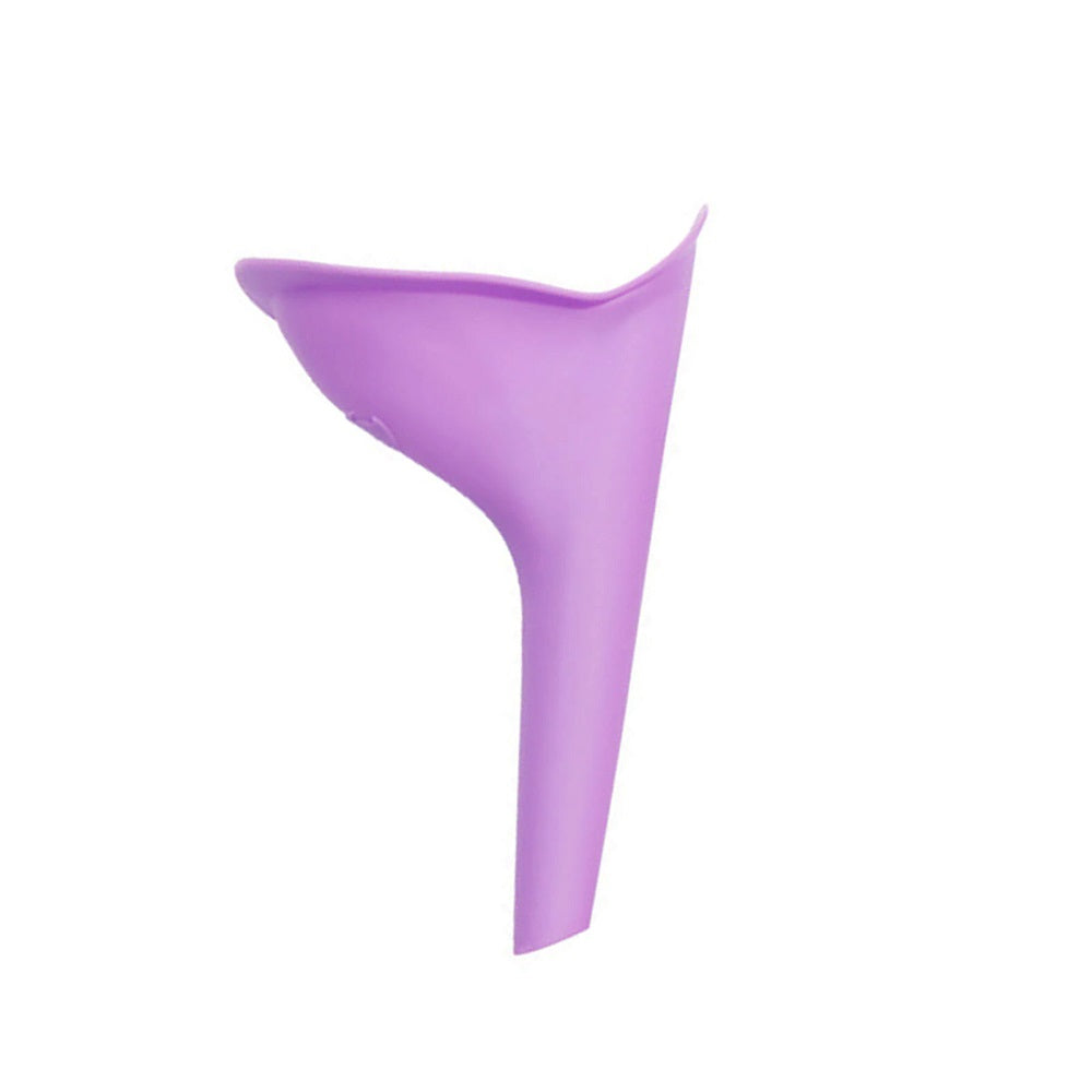 Embudo de silicona para orinar de pie femenino
