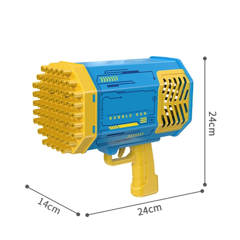 Pistola de burbujas de jabón máquina para niños y niñas