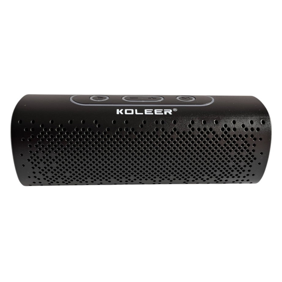 Parlante Bluetooth Koleer S819 Portátil 10W con Luces LED diseño metálico