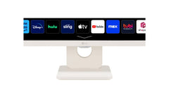 Monitor LG 27" 27SR50F Smart Tv Plano FHD Blanco