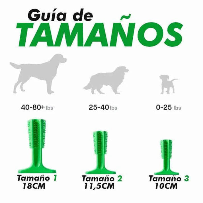 Cepillo de limpieza dental para perros