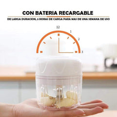 Picatodo eléctrico recargable inalámbrico cocina