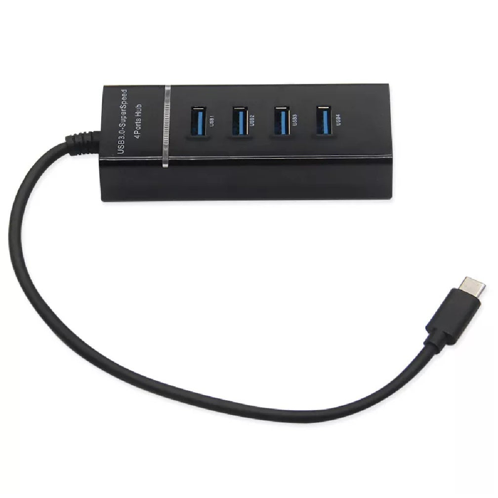 Multipuerto USB 4 puestos en 1 con indicador LED