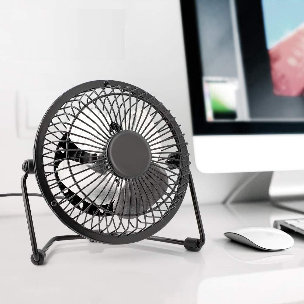 Mini ventilador USB para escritorio carro o habitación