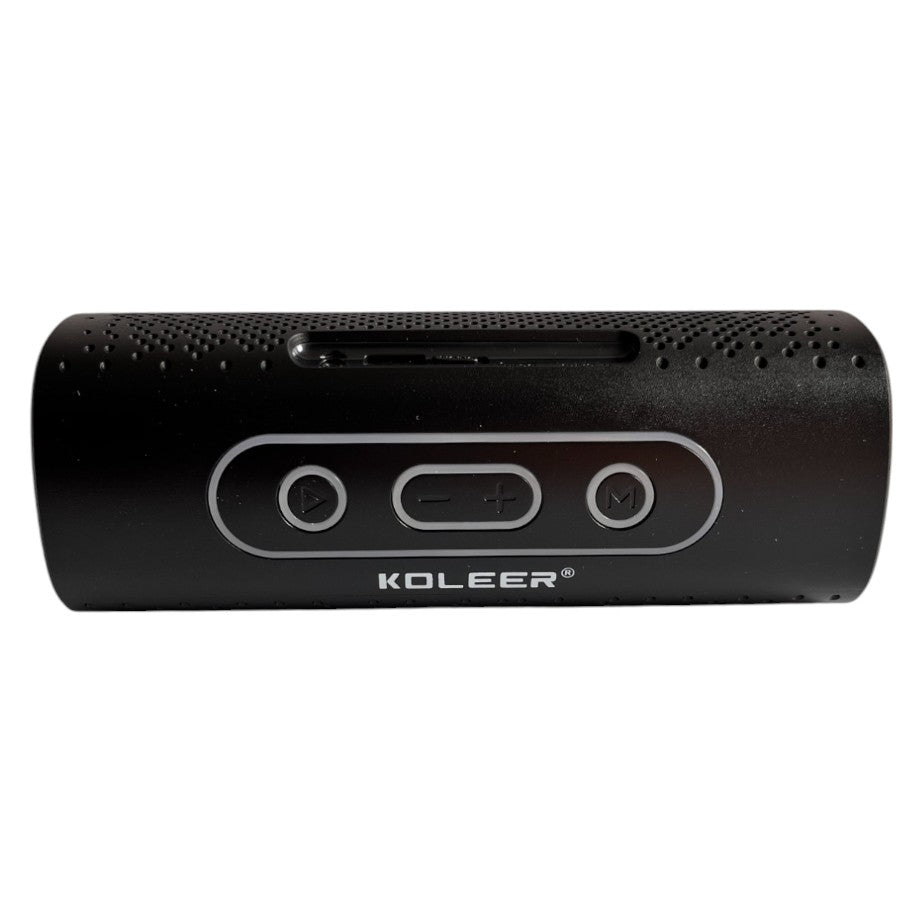 Parlante Bluetooth Koleer S819 Portátil 10W con Luces LED diseño metálico