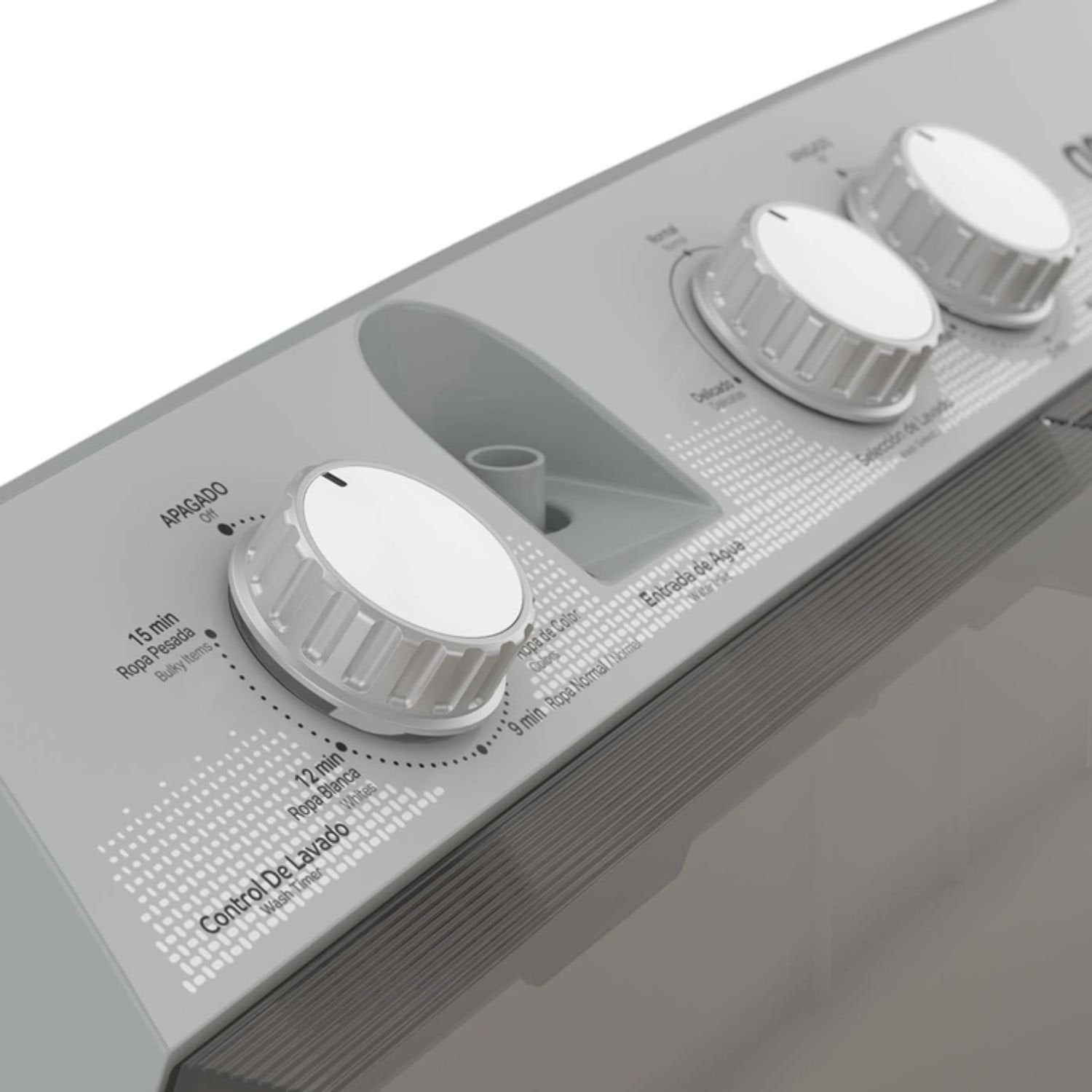 Lavadora ACROS Semi Atomática Carga Superior 15 KG ALD1545JE Blanco