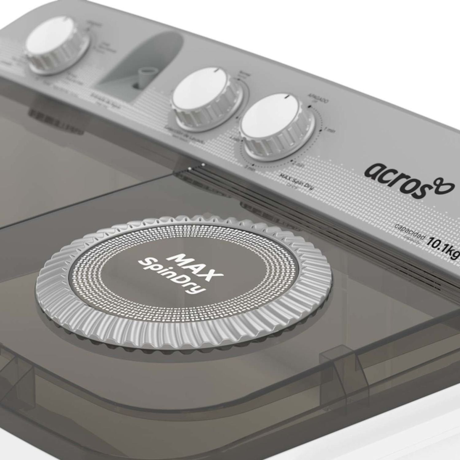 Lavadora ACROS Semi Atomática Carga Superior 15 KG ALD1545JE Blanco