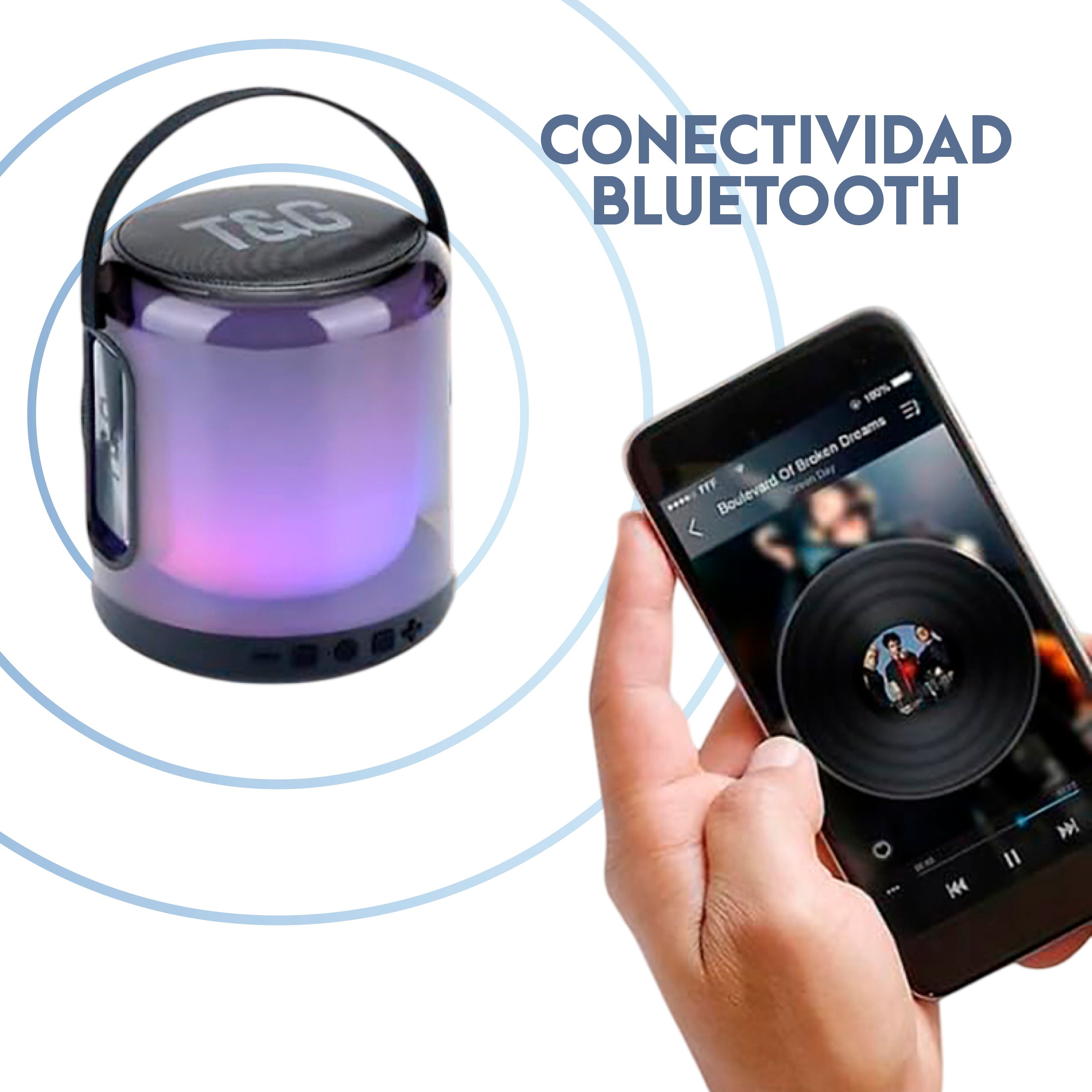 PARLANTE BLUETOOTH TG376 8W 2.400MAH