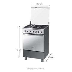 Estufa de piso SAMSUNG NX24BG57413SCO