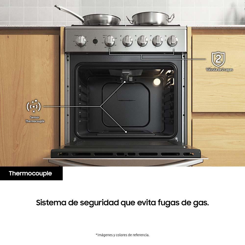 Estufa de piso SAMSUNG NX24BG57413SCO