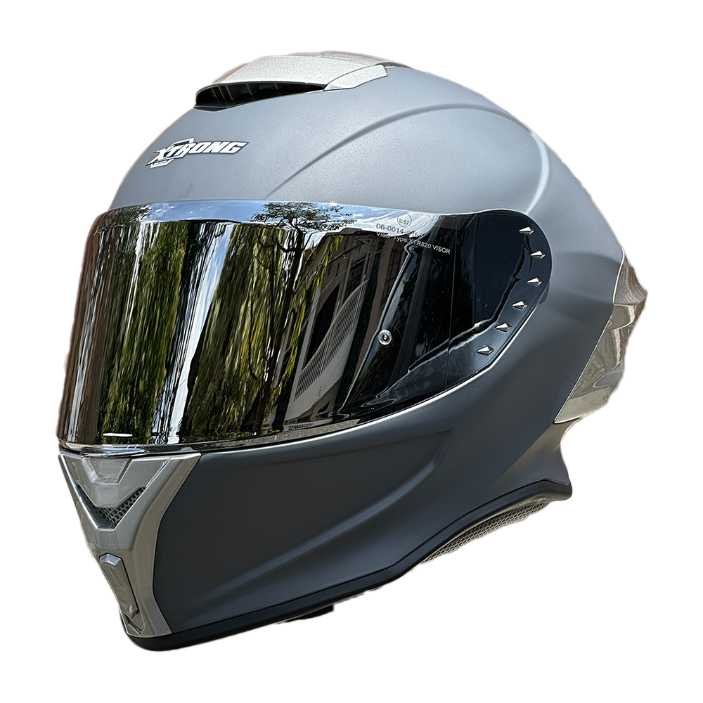 XTR-820 XTRONG 820 GRIS MATE SIN GRAFICO SP GRIS REVO