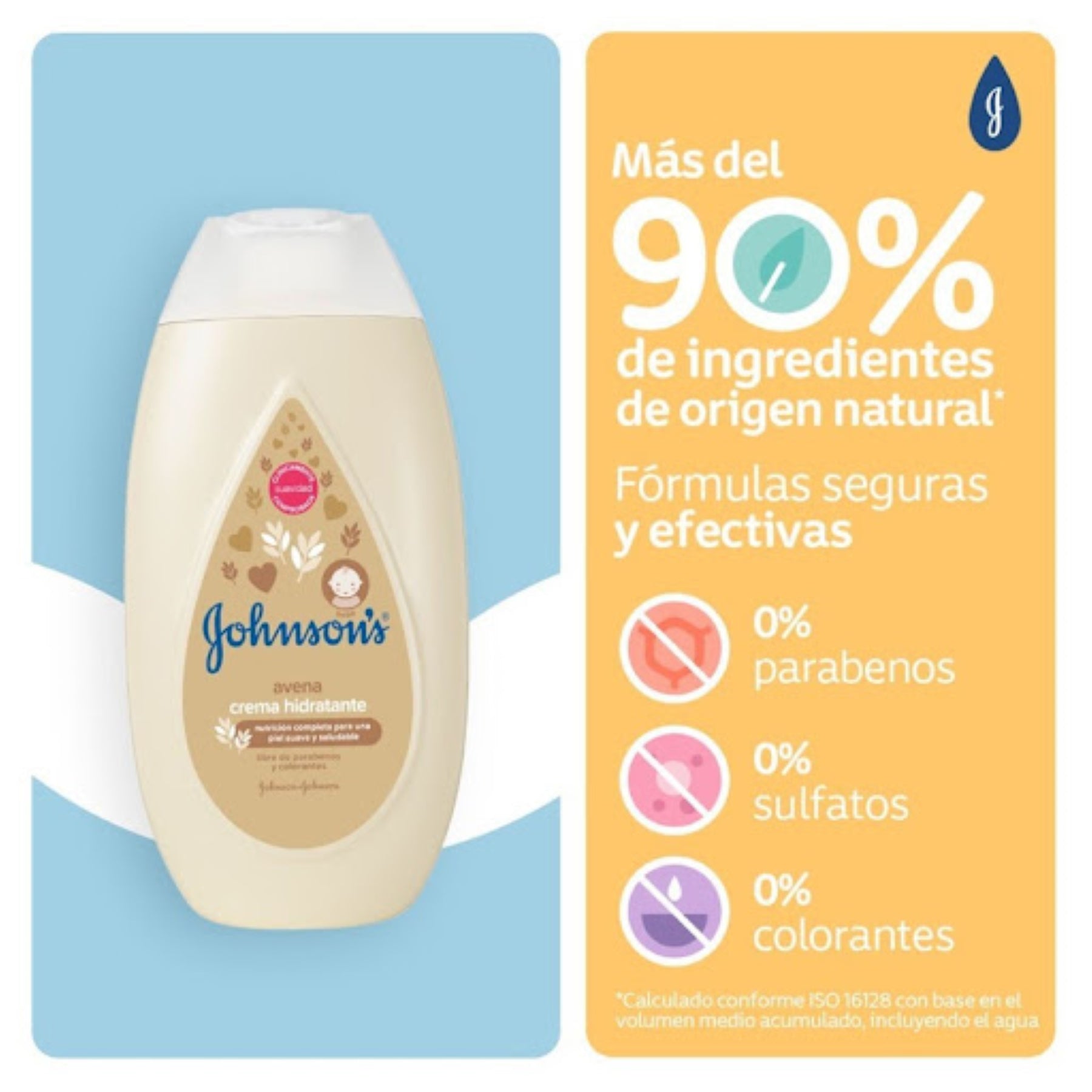 Crema Johnson´s Baby Avena X 400ml