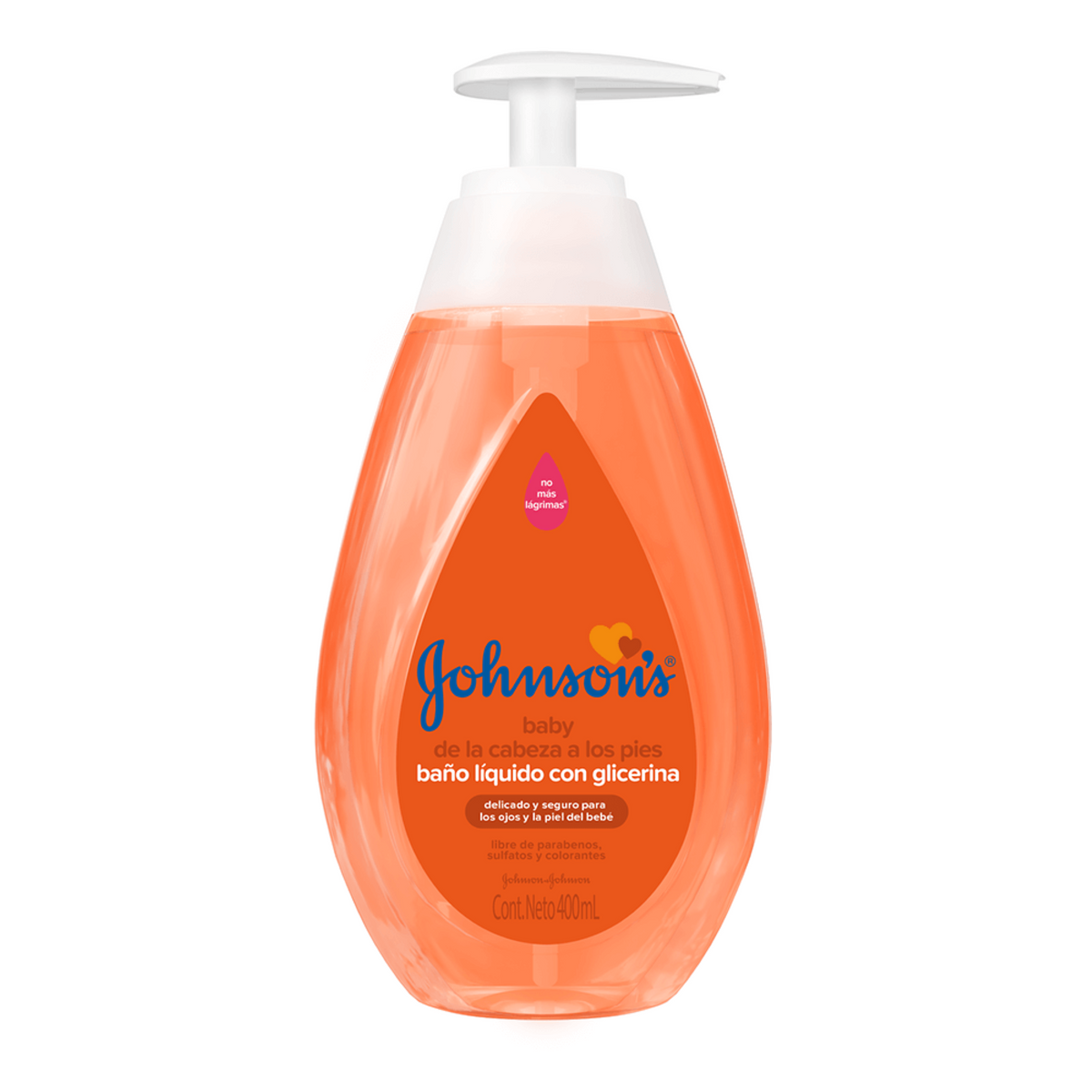 Jabón Baño Líquido Johnson´S Baby Cabeza A Los Pies 400 ml