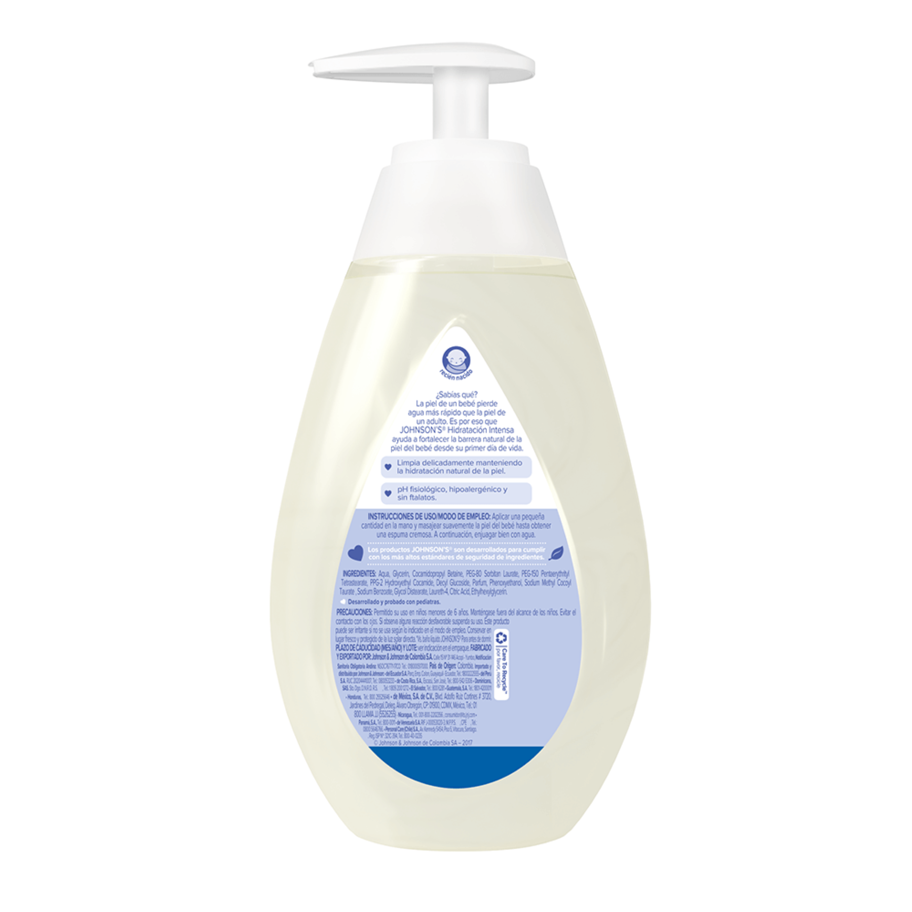 Baño Líquido Johnson´s Baby Hidratación Intensa (400 ml)