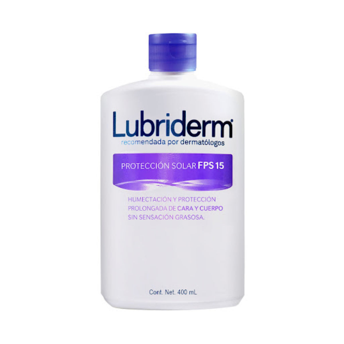 Crema Protección Solar FPS 15 Lubriderm x 400 ml