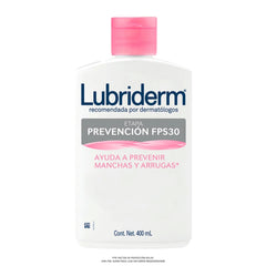 Crema Corporal LUBRIDERM Prevención FPS 30 (400 gr)