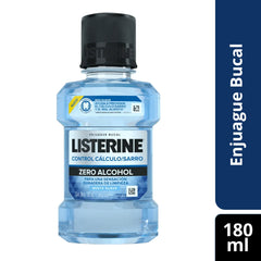 Enjuague Bucal Listerine Control Calculo Zero X 180 Ml