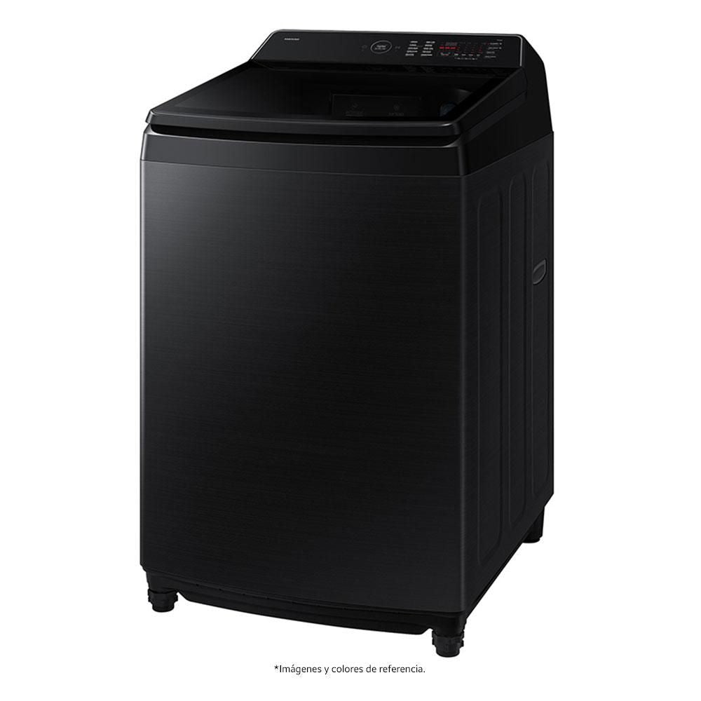 Lavadora SAMSUNG Bespoke Carga Superior AI Wash 19 Kg WA80F19S8BCO Negra