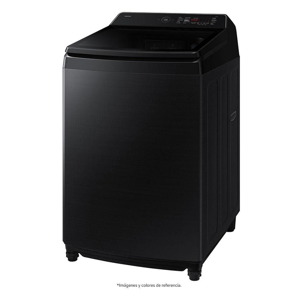 Lavadora SAMSUNG Bespoke Carga Superior AI Wash 21 Kilos WA80F21S8BCO Negra