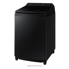 Lavadora SAMSUNG Bespoke Carga Superior AI Wash 21 Kilos WA80F21S8BCO Negra