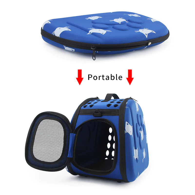 CARGADOR PLEGABLE EVA CARAS DE GATO