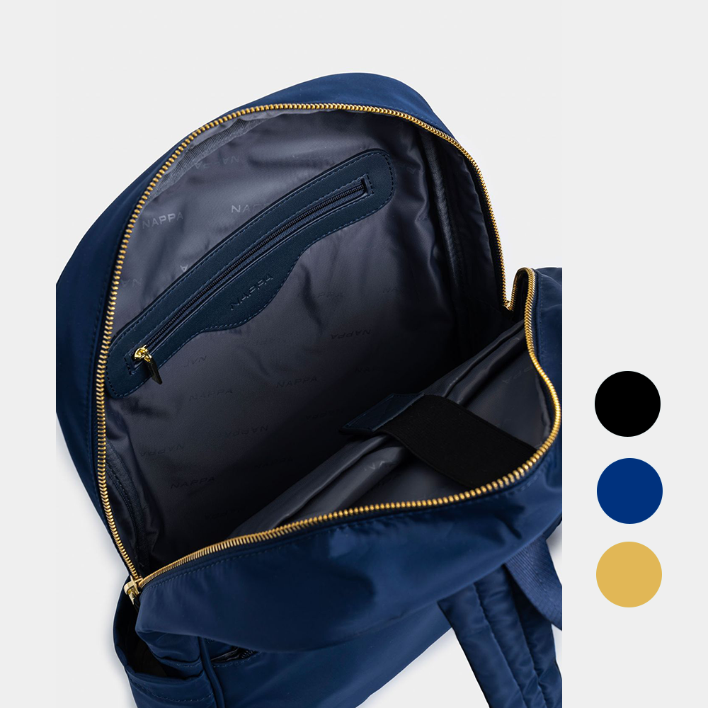 Morral grande funcional en Broni Nappa cierre dorado