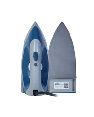 PLANCHA SECA CON ROCIADOR GRIS AZUL