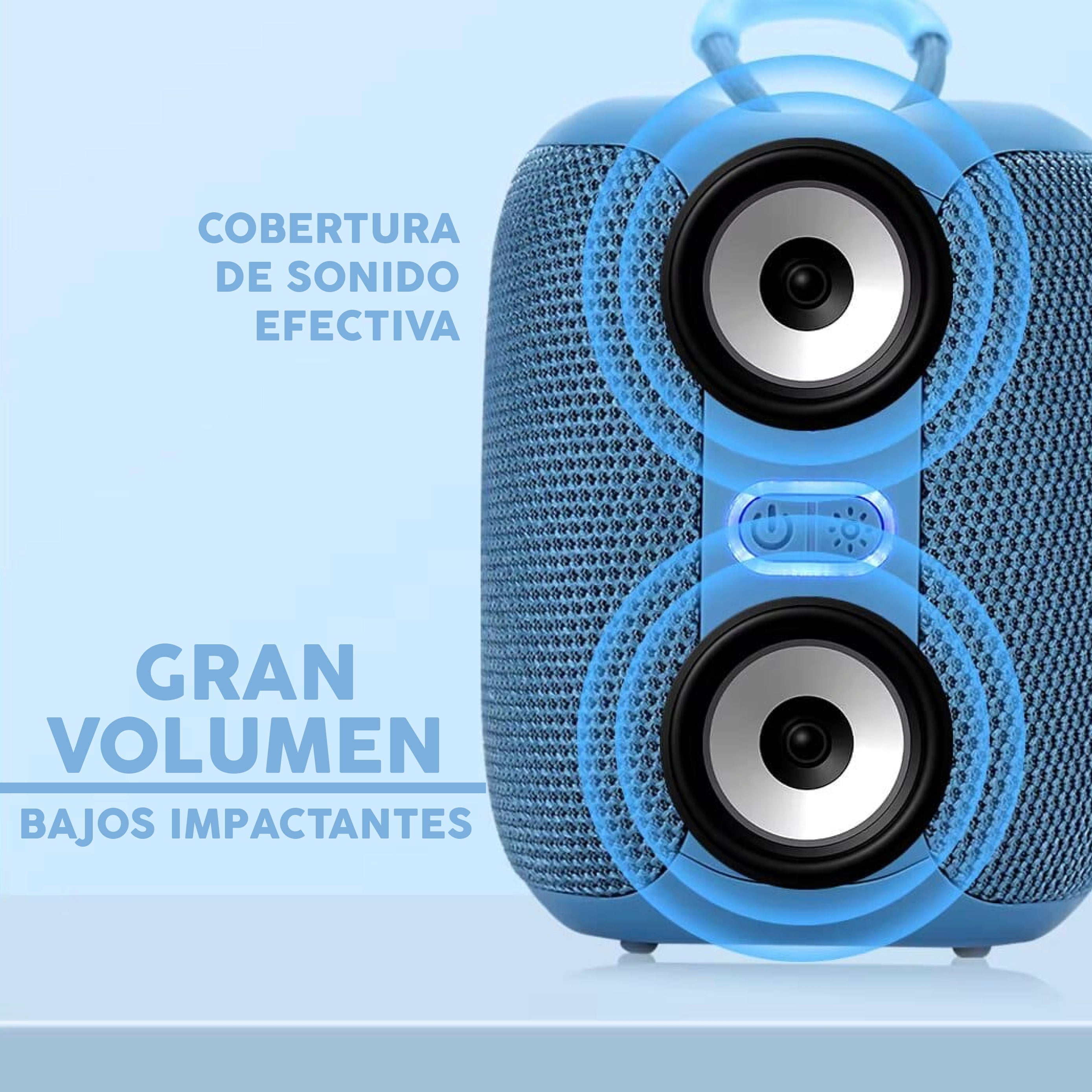 PARLANTE BLUETOOTH TG658 10W*1 1.200MAH