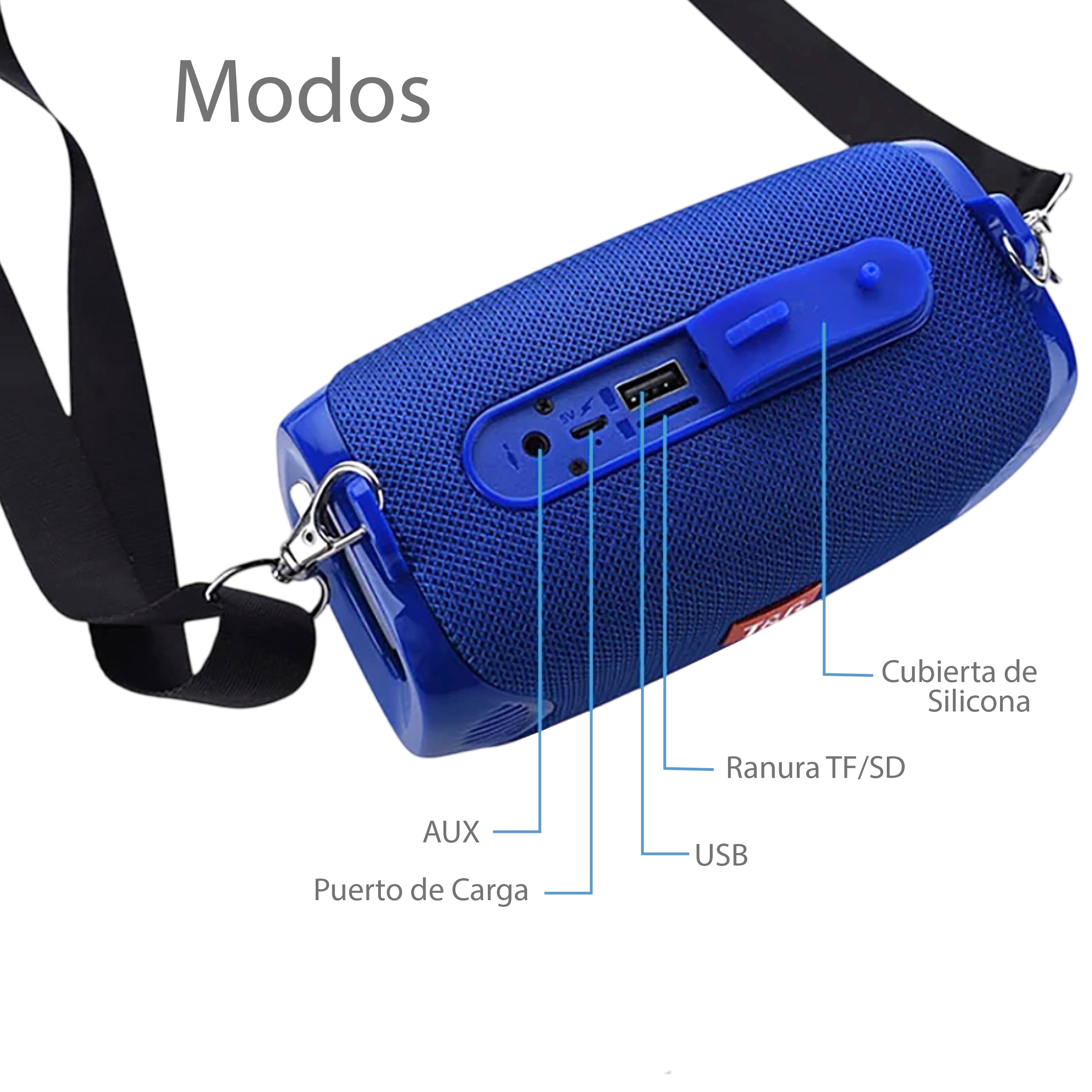 PARLANTE BLUETOOTH TG532 5W 500MAH