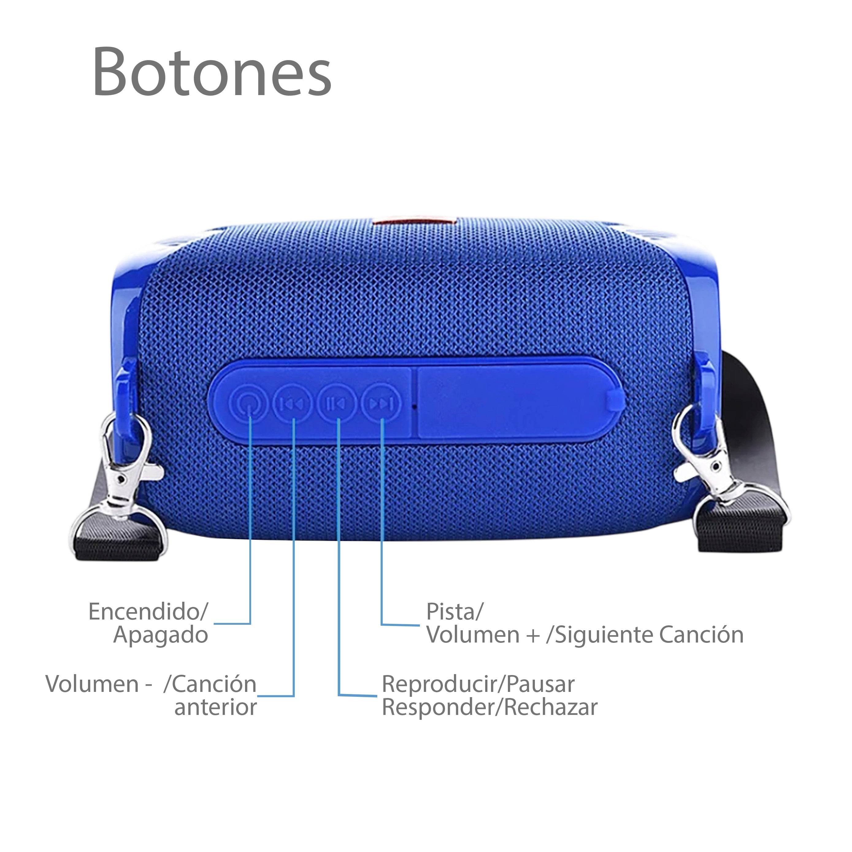 PARLANTE BLUETOOTH TG532 5W 500MAH