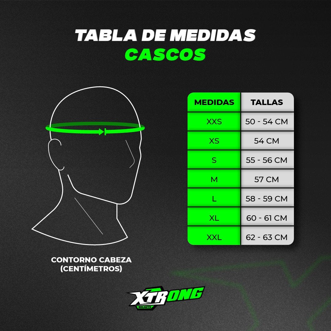 CASCO XTRONG REFERENCIA XTR-352R1