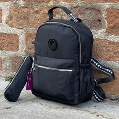 Morral con cartuchera Tipo Bombo y Lola impermeable