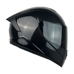XR-701 XECURO FIBRA DE CARBON  NEGRO BRILLO