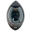 XR-701 XECURO FIBRA DE CARBON  NEGRO BRILLO