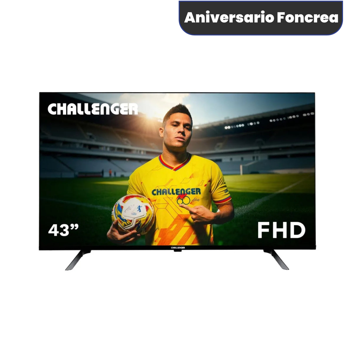Challenger de 43 pulgadas Full HD