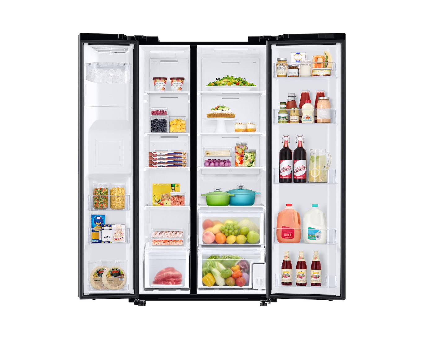 Nevecón SAMSUNG Side by Side 628 Litros RS22T5200B1/CO Grafito