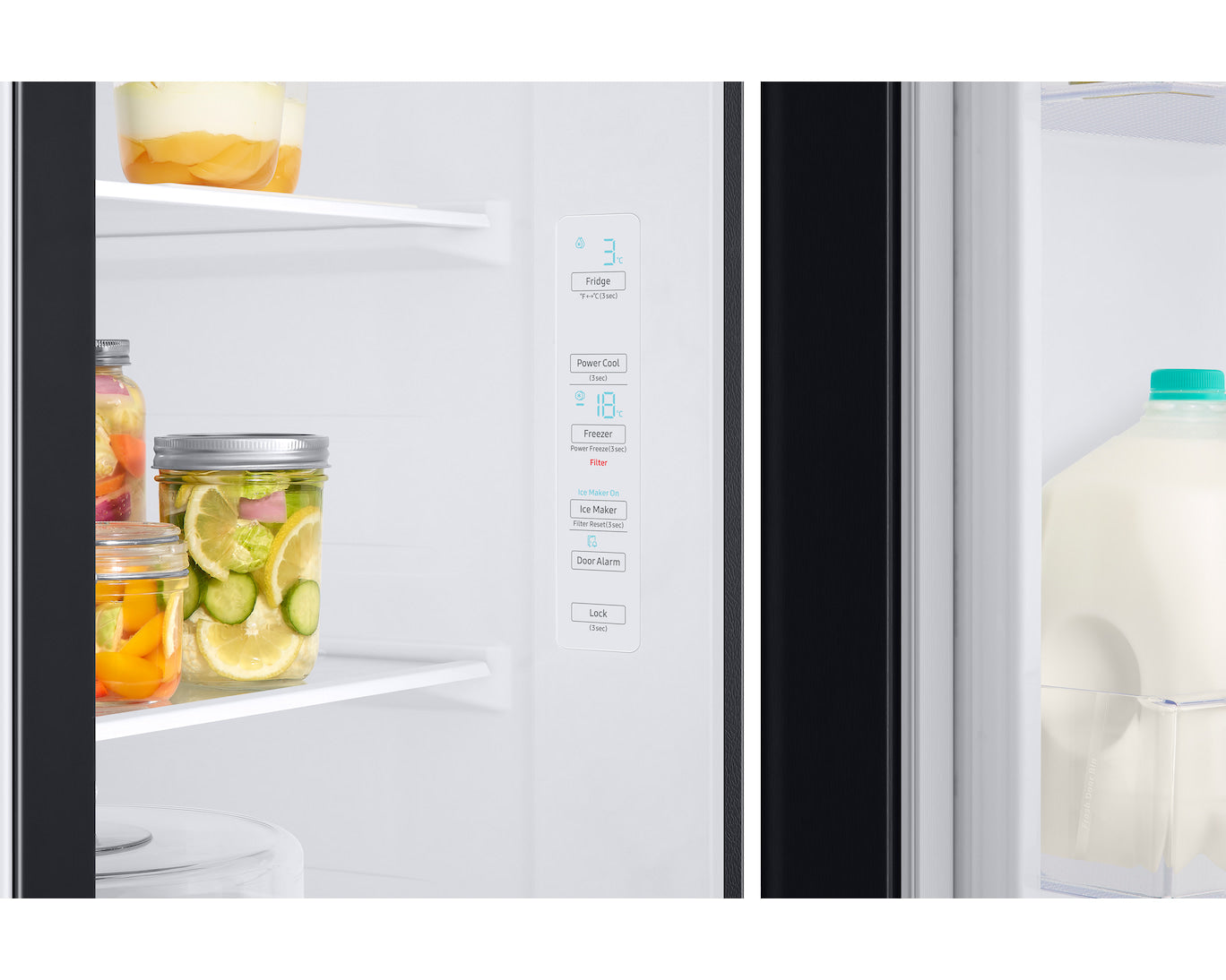 Nevecón SAMSUNG Side by Side 628 Litros RS22T5200B1/CO Grafito