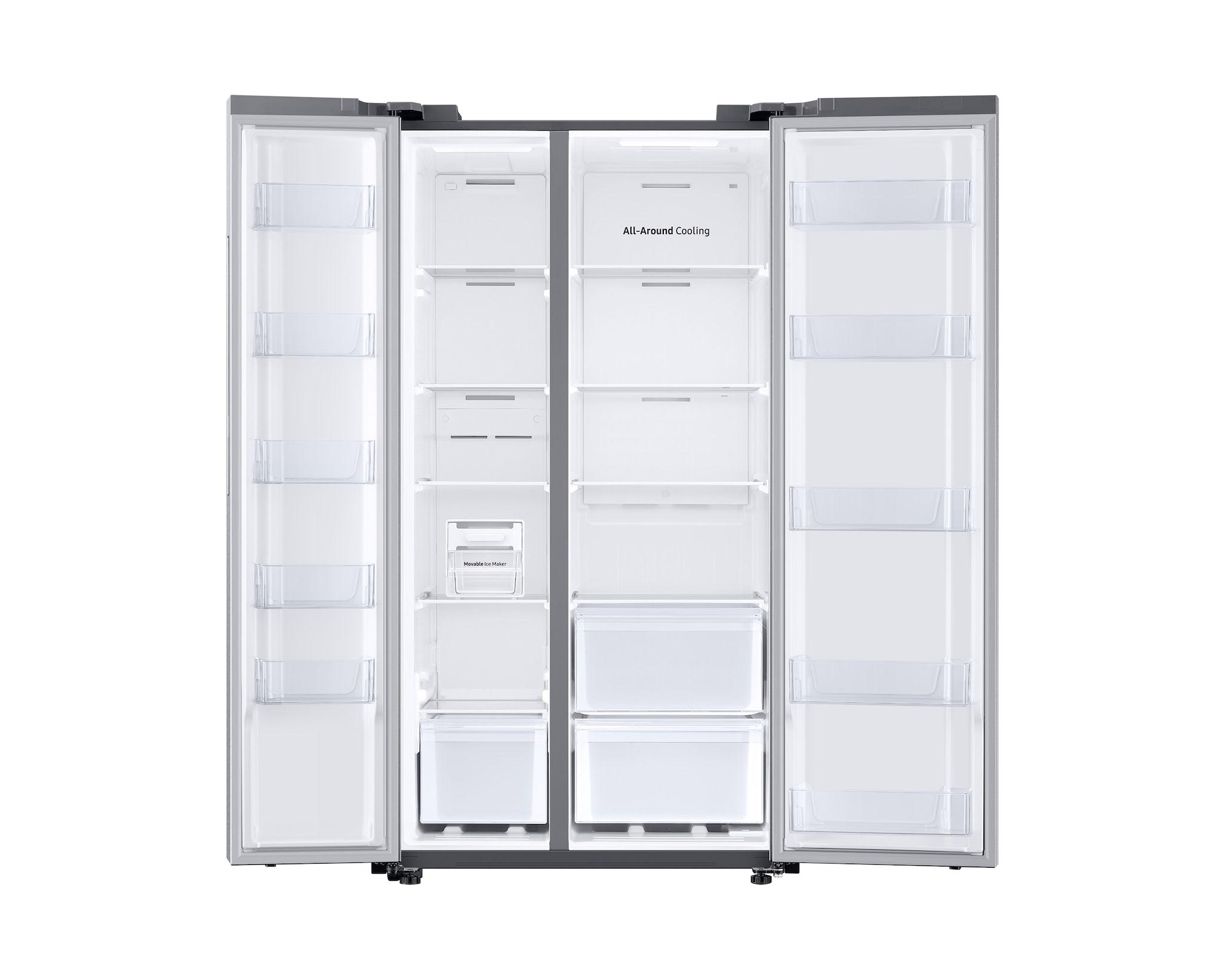 Nevecon Samsung 669Lts Brutos Side by Side Plata | RS23T5B00S9/CO