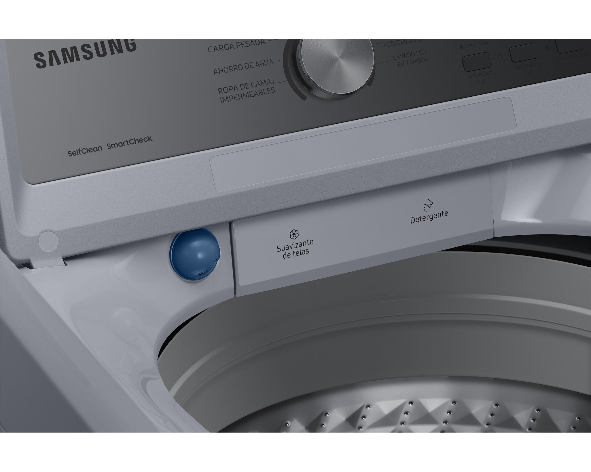 Lavadora SAMSUNG Carga Superior 21 Kilos WA21B3553GY1CO Gris