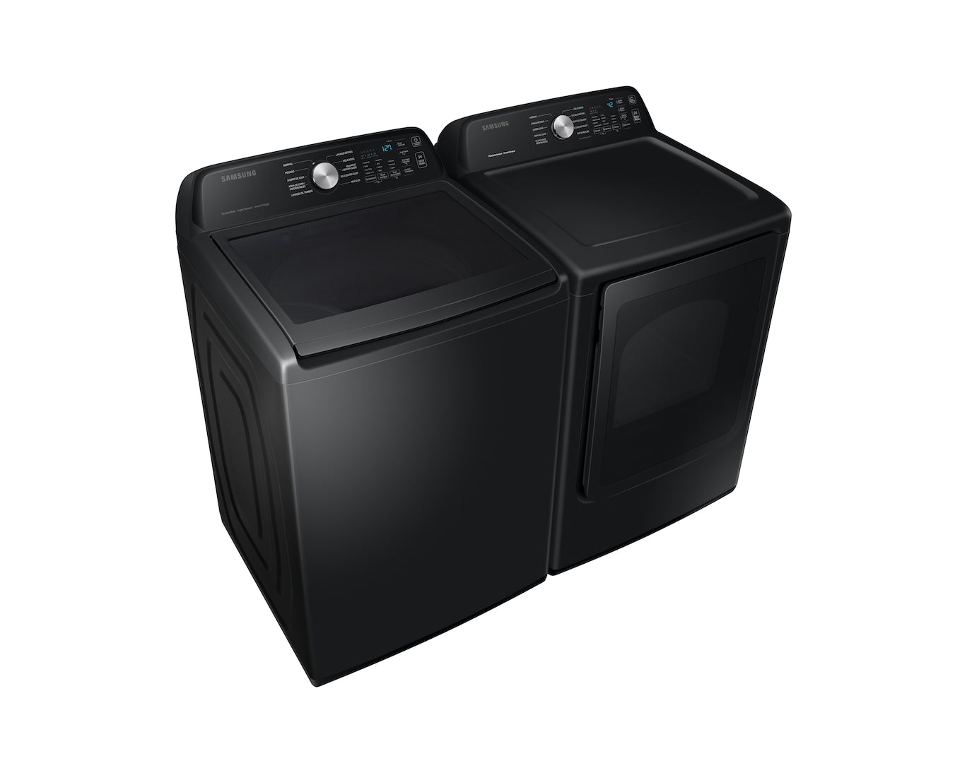 Lavadora SAMSUNG Carga Superior 23 kilos WA23C3554GV Negra