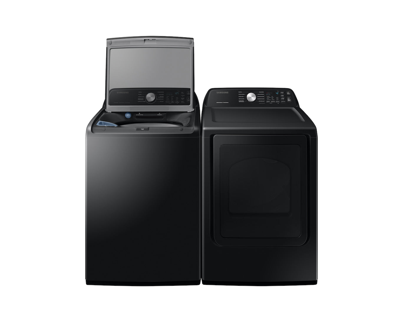 Lavadora SAMSUNG Carga Superior 23 kilos WA23C3554GV Negra