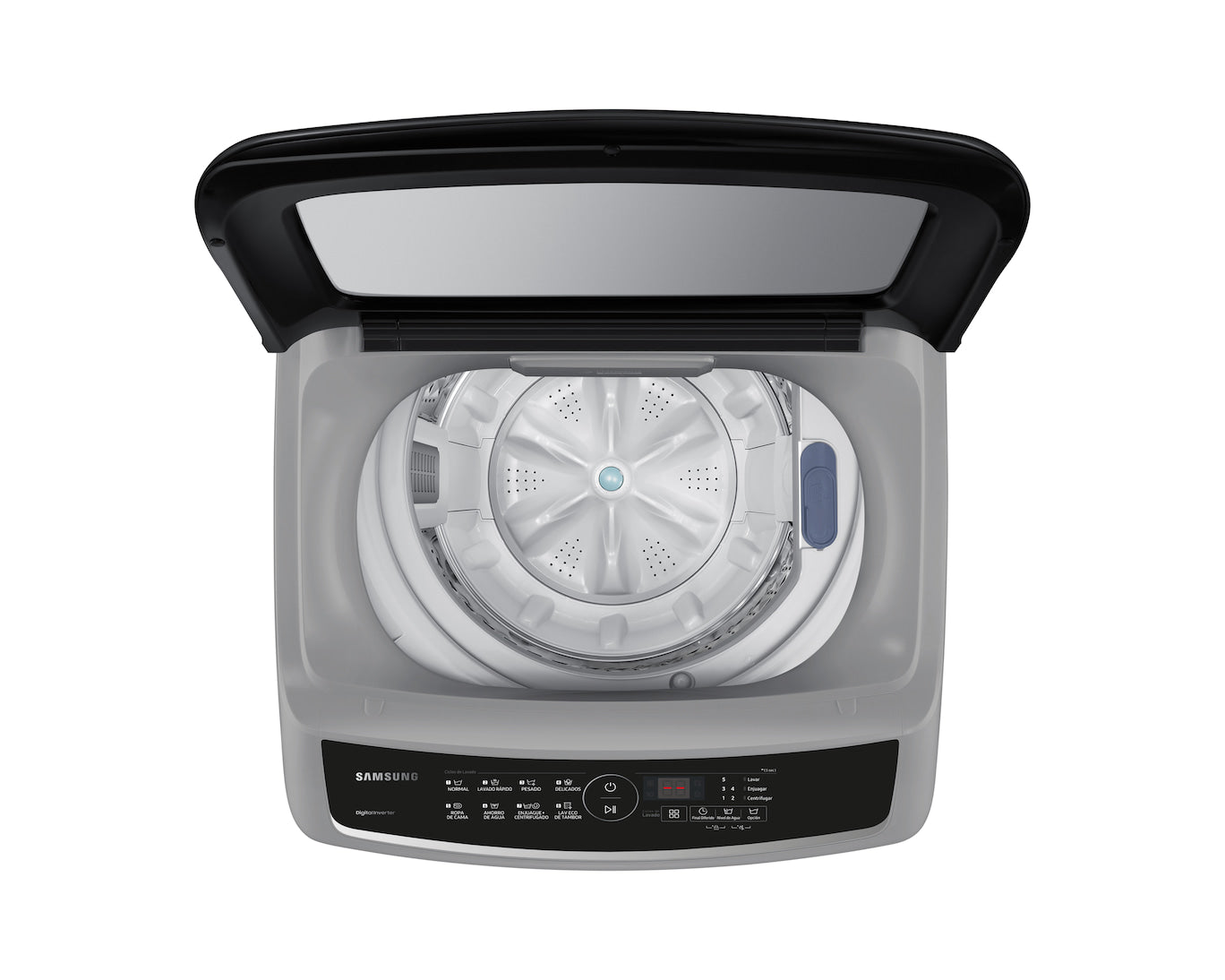 Lavadora SAMSUNG Carga Superior 9 Kilos WA90CG4240BYCO Gris