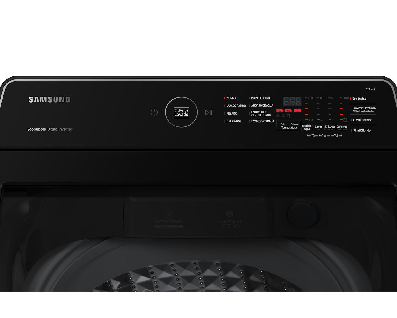 Lavadora Samsung Gris, 15Kg ,WA15CG5441B