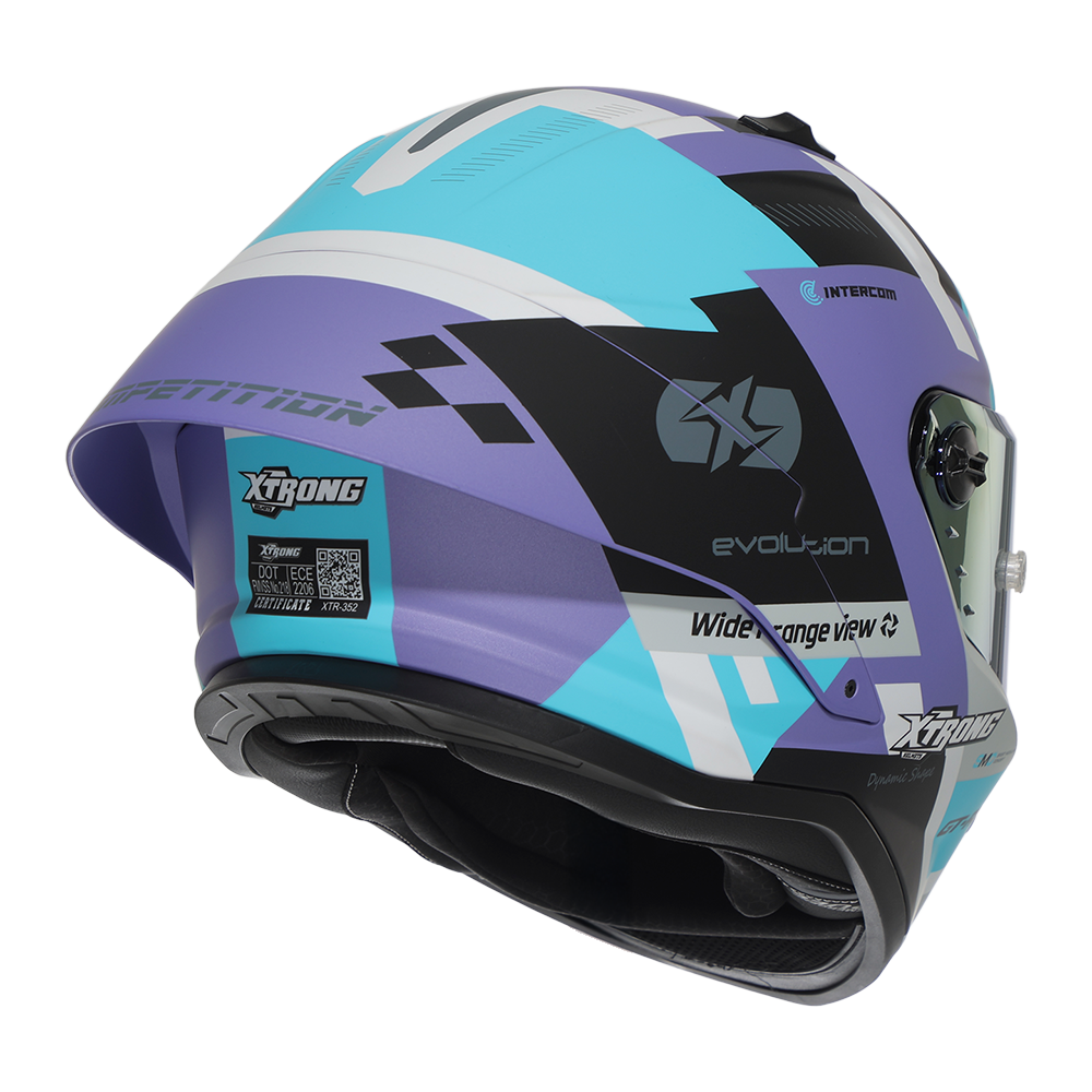 XTRONG R1 ADVENTURE MORADO AZUL MATE