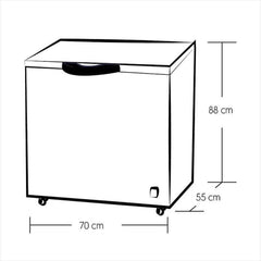 Congelador Horizontal 150 Lts