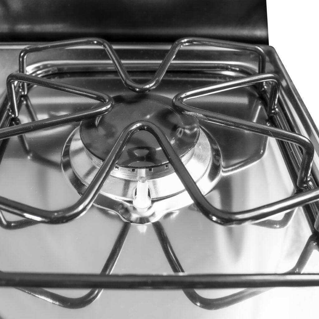 Estufa de Piso ABBA 4 Puestos Con Horno Gas Natural AT101-5 Negro